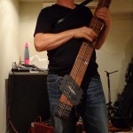 Bernie groovin on a Chapman Stick Improv