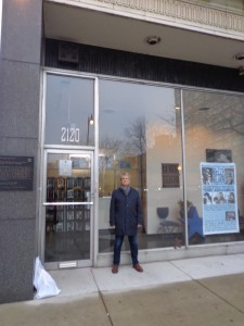 At Chess Records in Chicago