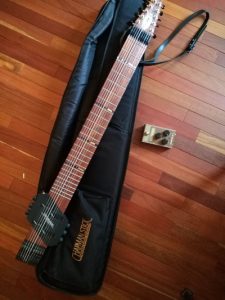 Chapman stick & TC Echobrain for Open Mic Nights